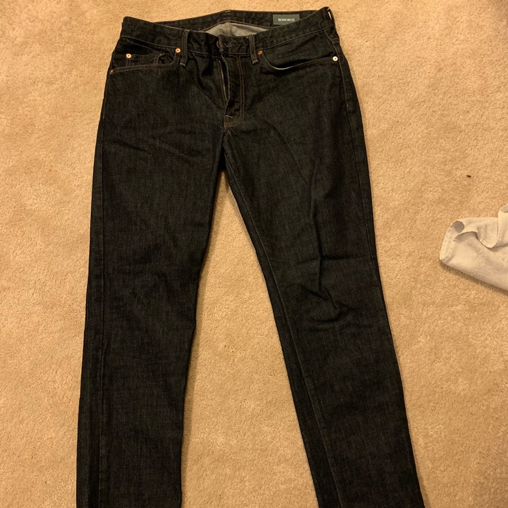 Bonobos flatiron denim jeans 32x32 slim tailored